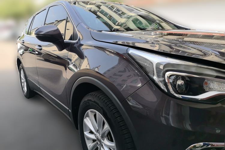Used Buick Envision 2017 28T Four-Wheel Drive Elite Model Front Right 45 Deg