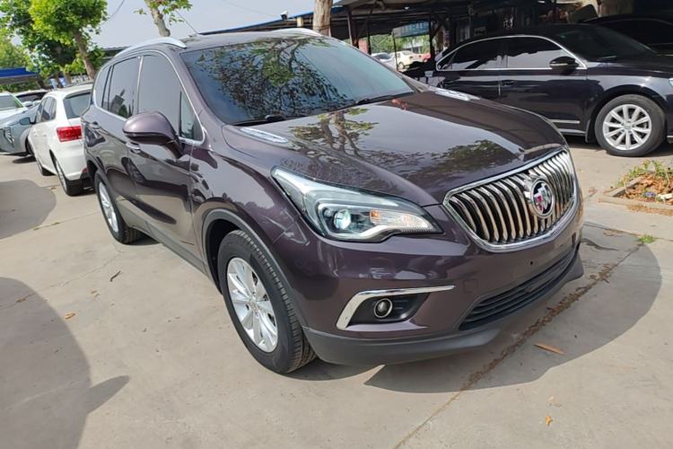 Used Buick Envision 2017 28T Four-Wheel Drive Elite Model Front Right 45 Deg