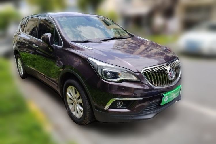 Used Buick Envision 2017 28T Four-Wheel Drive Elite Model Front Right 45 Deg