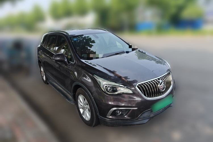 Used Buick Envision 2017 28T Four-Wheel Drive Elite Model Front Right 45 Deg