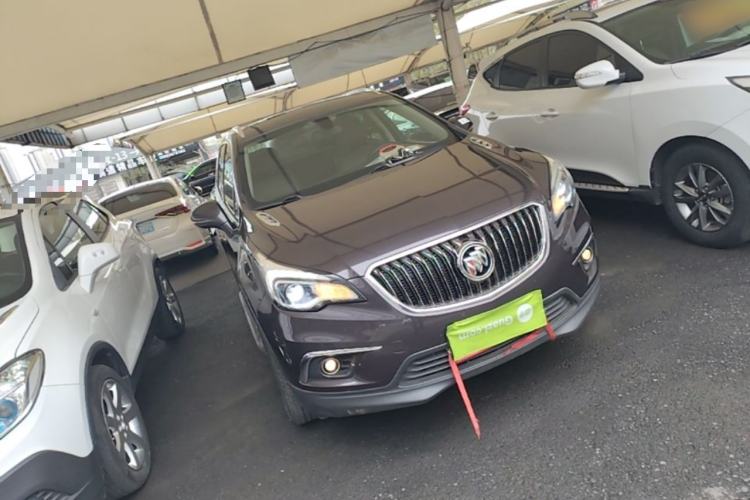 Used Buick Envision 2017 20T Two-Wheel Drive Elite Version Front Right 45 Deg