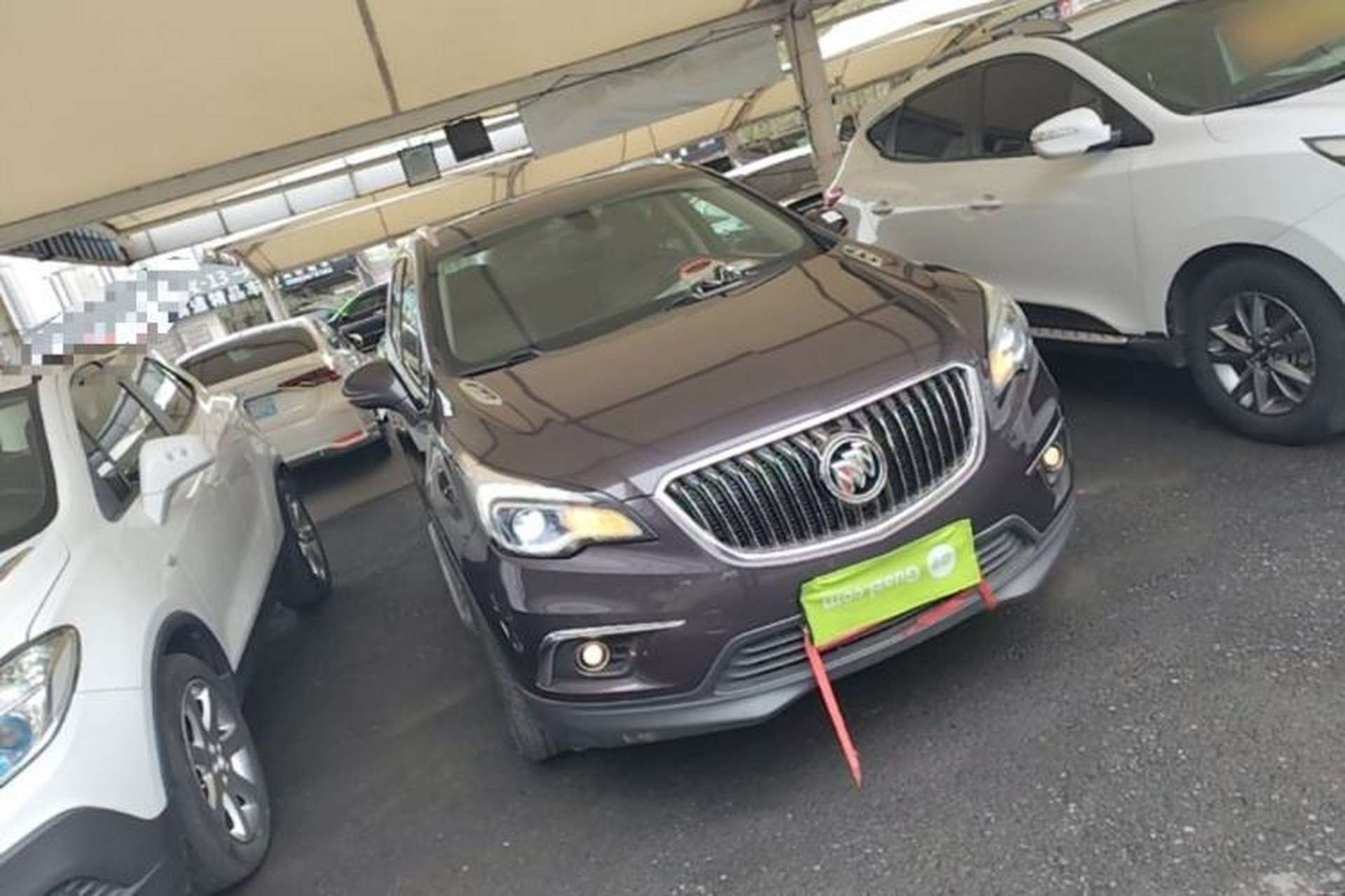 Used Buick Envision 2017 20T Two-Wheel Drive Elite Version Front Right 45 Deg