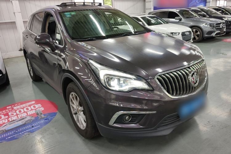 Used Buick Envision 2017 20T Two-Wheel Drive Elite Version Front Right 45 Deg