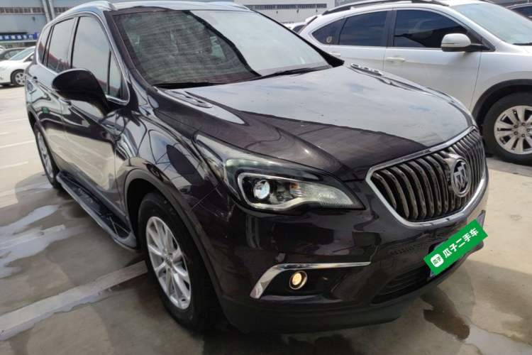 Used Buick Envision 2017 20T Two-Wheel Drive Luxury Model Front Right 45 Deg