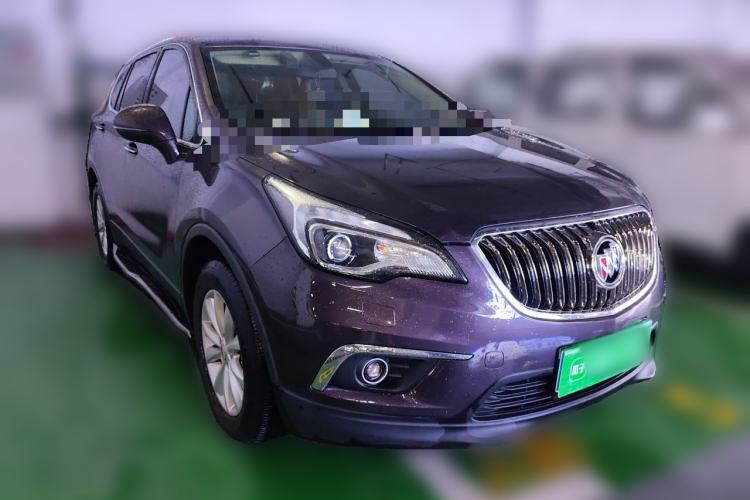Used Buick Envision 2017 28T Four-Wheel Drive Elite Model Front Right 45 Deg