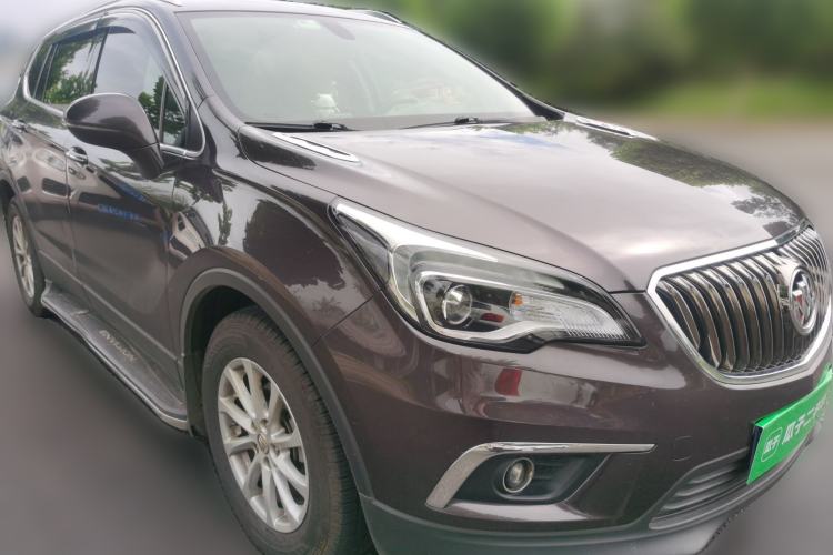 Used Buick Envision 2017 20T Two-Wheel Drive Elite Version Front Right 45 Deg