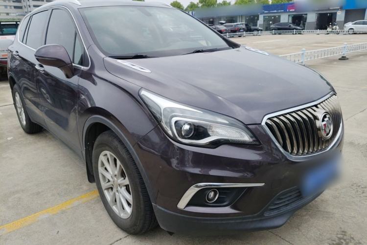 Used Buick Envision 2017 20T Two-Wheel Drive Elite Version Front Right 45 Deg