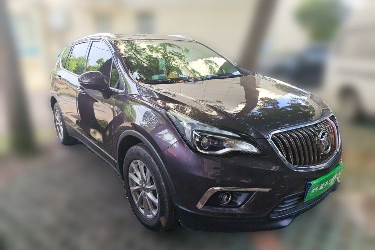 Used Buick Envision 2017 20T Two-Wheel Drive Elite Version Front Right 45 Deg