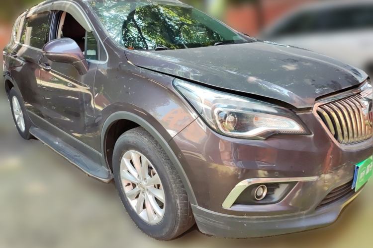 Used Buick Envision 2017 28T Four-Wheel Drive Luxury Model Front Right 45 Deg