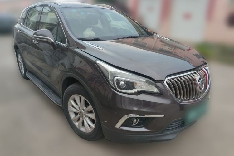 Used Buick Envision 2017 28T Four-Wheel Drive Elite Model Front Right 45 Deg