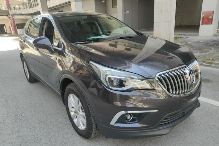 Used Buick Envision 2017 28T Four-Wheel Drive Elite Model Front Right 45 Deg