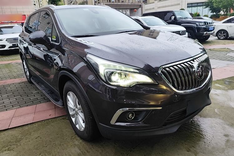 Used Buick Envision 2017 28T Four-Wheel Drive Luxury Model Front Right 45 Deg