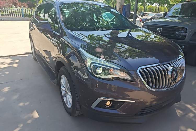 Used Buick Envision 2017 28T Four-Wheel Drive Luxury Model Front Right 45 Deg
