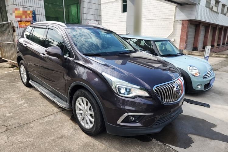 Used Buick Envision 2017 20T Two-Wheel Drive Elite Version Front Right 45 Deg