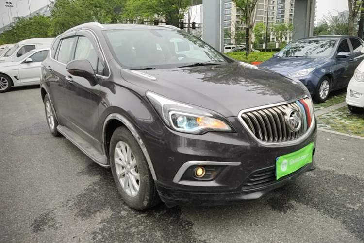 Used Buick Envision 2017 20T Two-Wheel Drive Elite Version Front Right 45 Deg