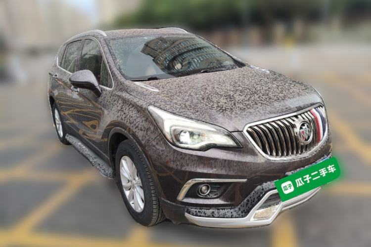 Used Buick Envision 2017 28T Four-Wheel Drive Elite Model Front Right 45 Deg