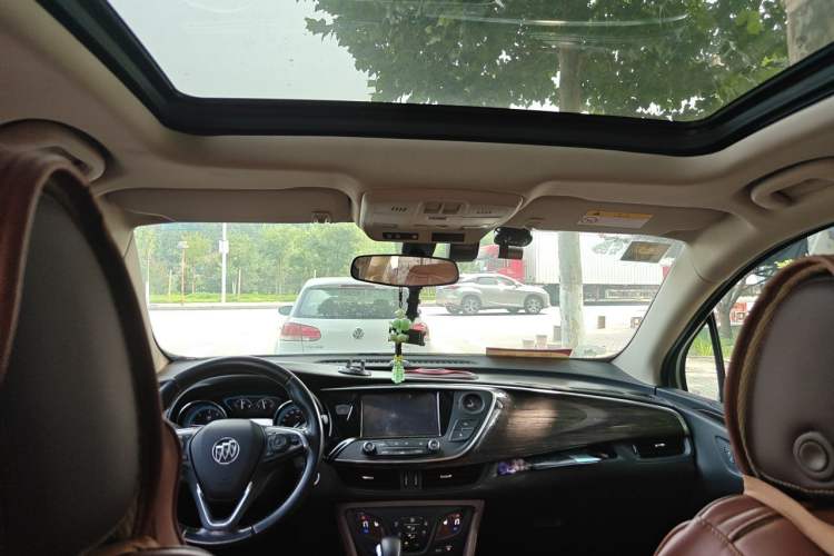 Used Buick Envision 2017 28T Four-Wheel Drive Elite Model Headliner