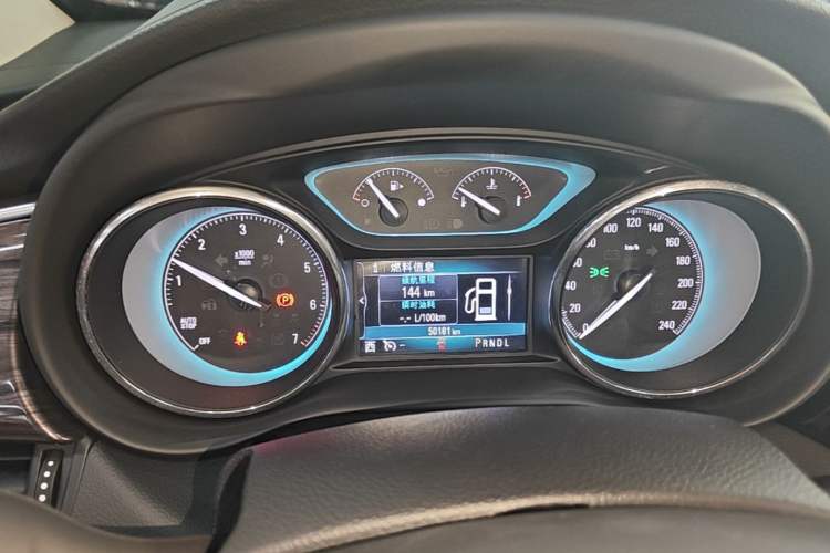 Used Buick Envision 2017 28T Four-Wheel Drive Elite Model Instrument Cluster