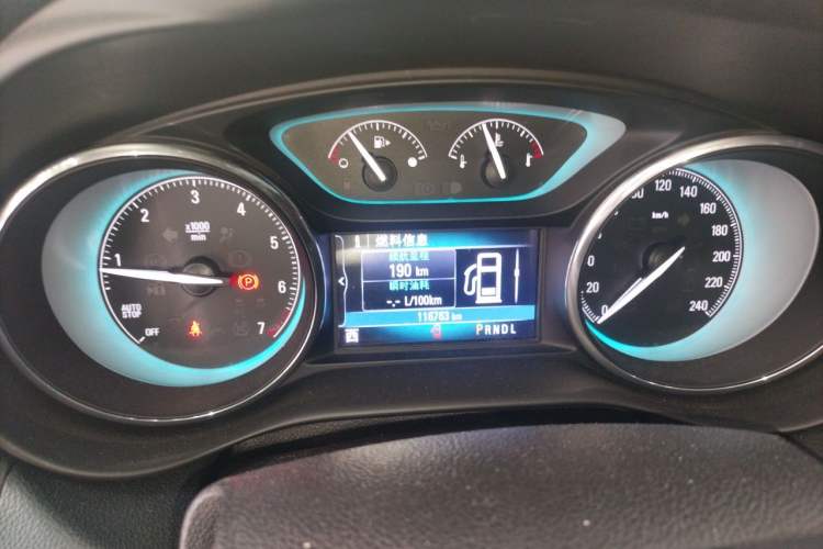 Used Buick Envision 2017 20T Two-Wheel Drive Luxury Model Instrument Cluster