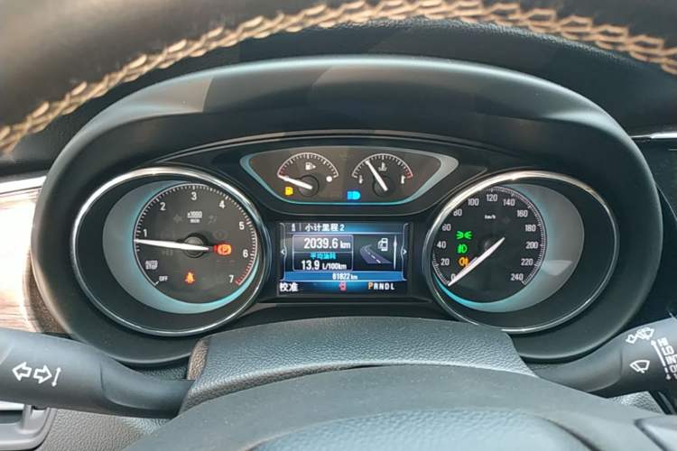 Used Buick Envision 2017 28T Four-Wheel Drive Luxury Model Instrument Cluster