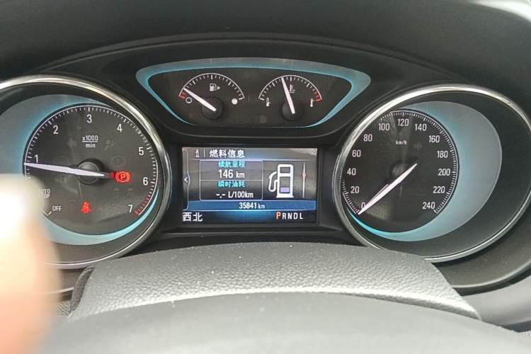 Used Buick Envision 2017 20T Two-Wheel Drive Luxury Model Instrument Cluster