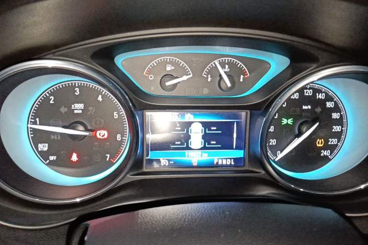 Used Buick Envision 2017 20T Two-Wheel Drive Elite Version Instrument Cluster