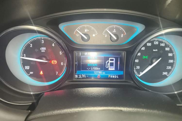 Used Buick Envision 2017 28T Four-Wheel Drive Elite Model Instrument Cluster
