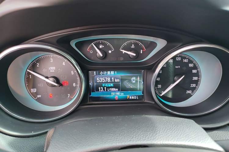 Used Buick Envision 2017 28T Four-Wheel Drive Elite Model Instrument Cluster