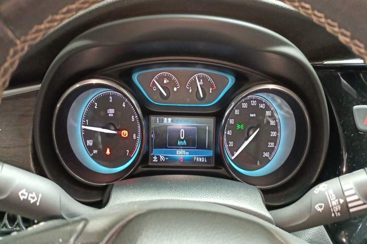 Used Buick Envision 2017 28T Four-Wheel Drive Elite Model Instrument Cluster