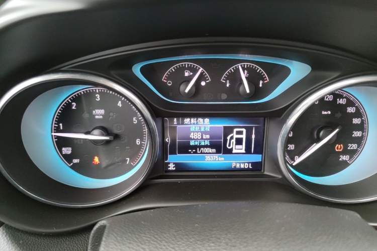 Used Buick Envision 2017 20T Two-Wheel Drive Luxury Model Instrument Cluster