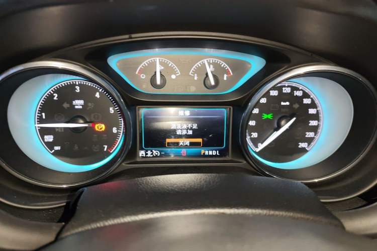 Used Buick Envision 2017 28T Four-Wheel Drive Elite Model Instrument Cluster