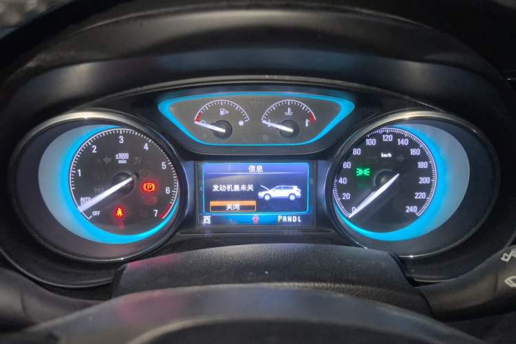 Used Buick Envision 2017 28T Four-Wheel Drive Elite Model Instrument Cluster