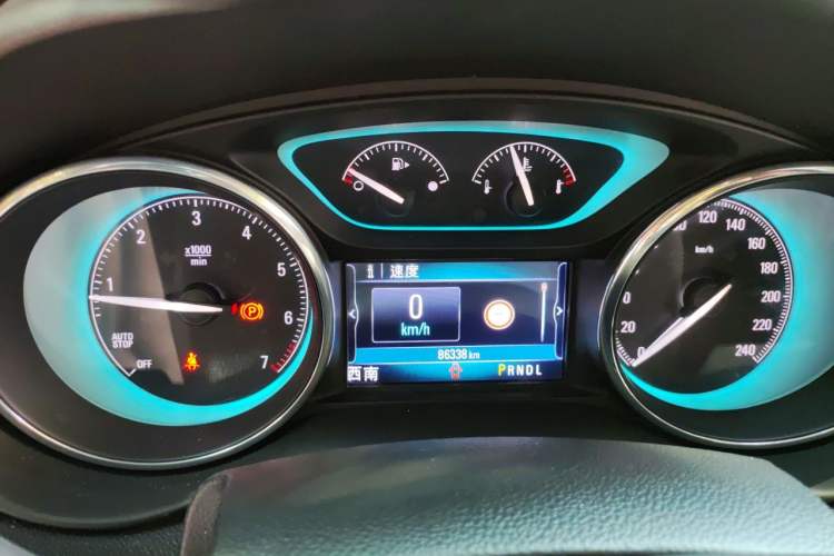 Used Buick Envision 2017 28T Four-Wheel Drive Luxury Model Instrument Cluster