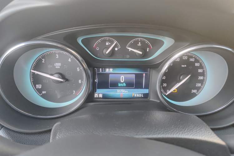 Used Buick Envision 2017 20T Two-Wheel Drive Luxury Model Instrument Cluster