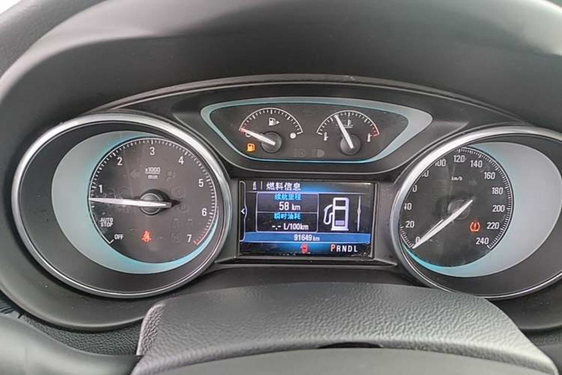 Used Buick Envision 2017 20T Two-Wheel Drive Elite Version Instrument Cluster