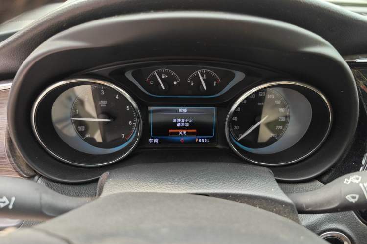 Used Buick Envision 2017 28T Four-Wheel Drive Elite Model Instrument Cluster