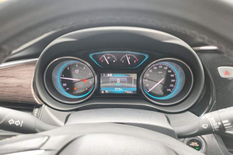 Used Buick Envision 2017 28T Four-Wheel Drive Elite Model Instrument Cluster