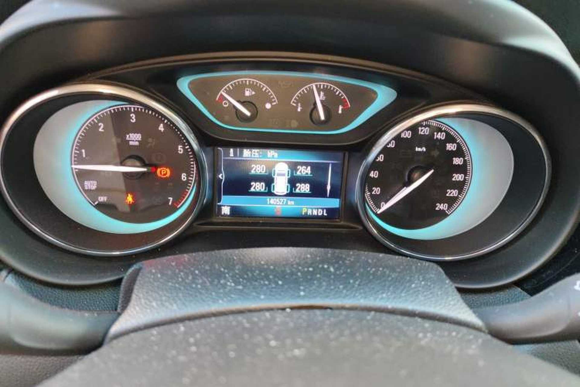 Used Buick Envision 2017 28T Four-Wheel Drive Elite Model Instrument Cluster