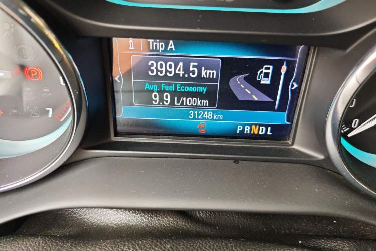 Used Buick Envision 2017 20T Two-Wheel Drive Leading Version Odometer Close Up