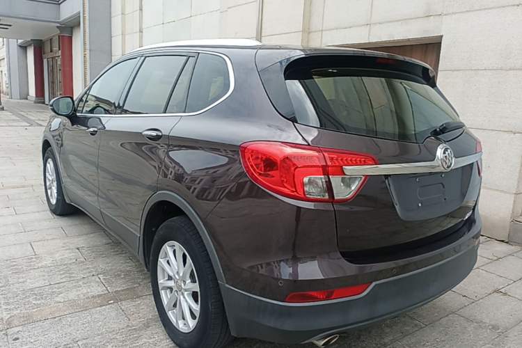 Used Buick Envision 2017 20T Two-Wheel Drive Elite Version Rear Left 45 Deg