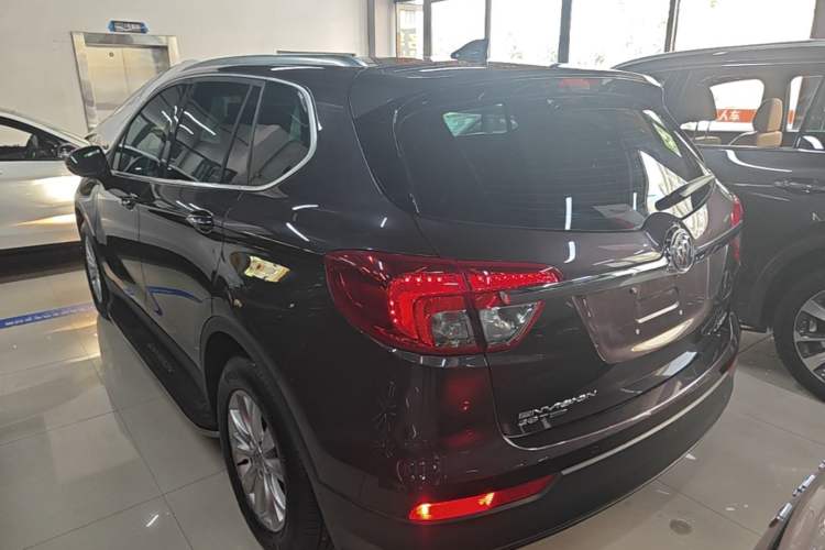 Used Buick Envision 2017 28T Four-Wheel Drive Elite Model Rear Left 45 Deg