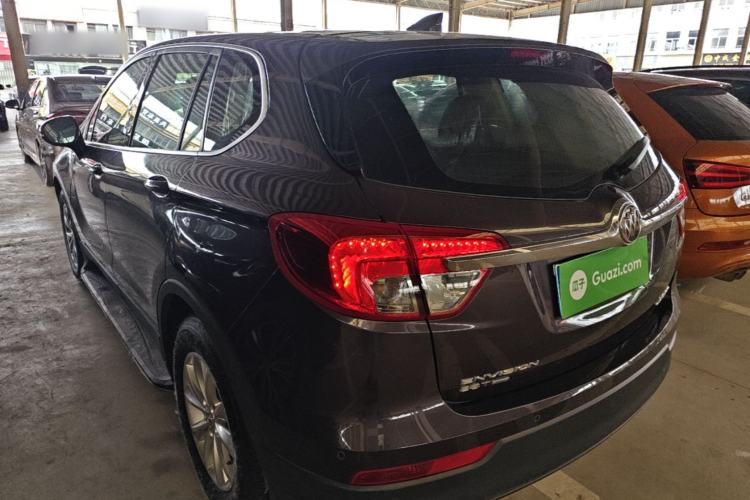 Used Buick Envision 2017 28T Four-Wheel Drive Elite Model Rear Left 45 Deg
