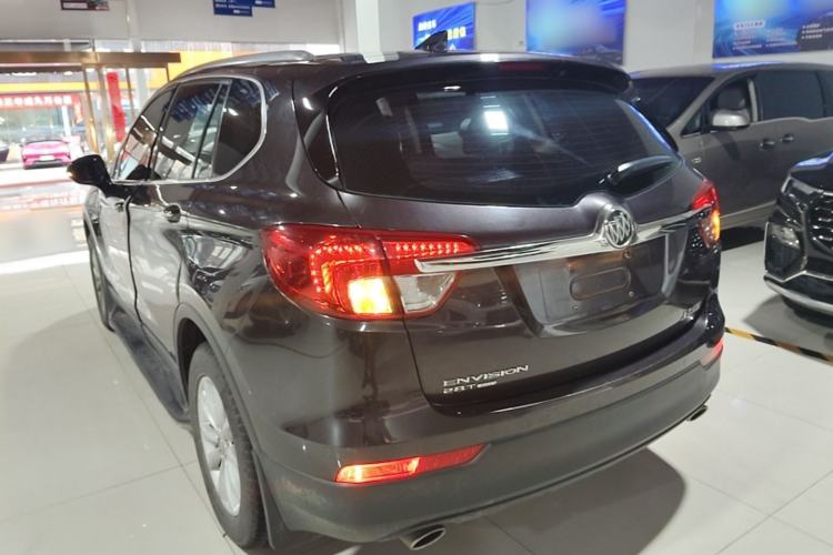 Used Buick Envision 2017 28T Four-Wheel Drive Elite Model Rear Left 45 Deg
