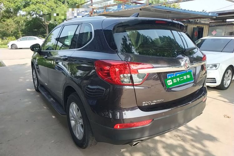 Used Buick Envision 2017 28T Four-Wheel Drive Luxury Model Rear Left 45 Deg