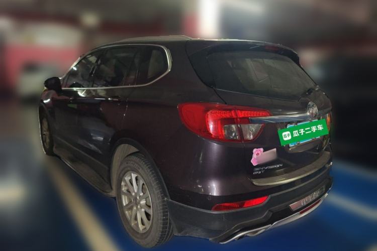 Used Buick Envision 2017 20T Two-Wheel-Drive Tech Edition Rear Left 45 Deg