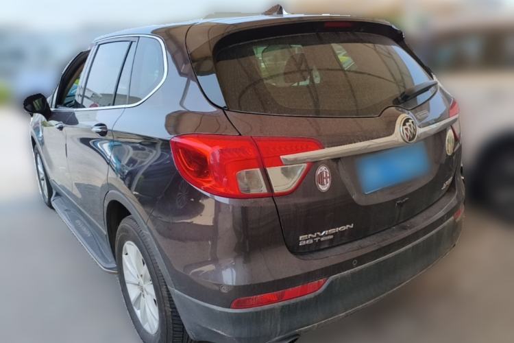 Used Buick Envision 2017 28T Four-Wheel Drive Elite Model Rear Left 45 Deg