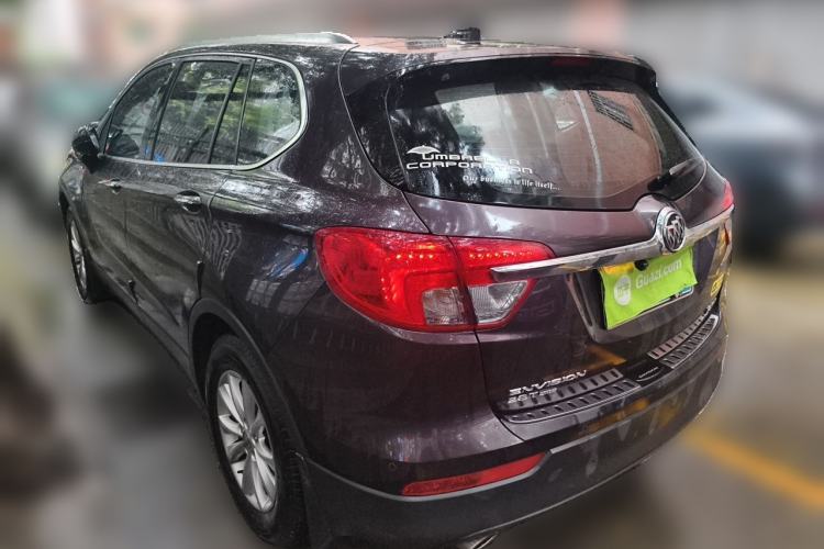 Used Buick Envision 2017 28T Four-Wheel Drive Elite Model Rear Left 45 Deg
