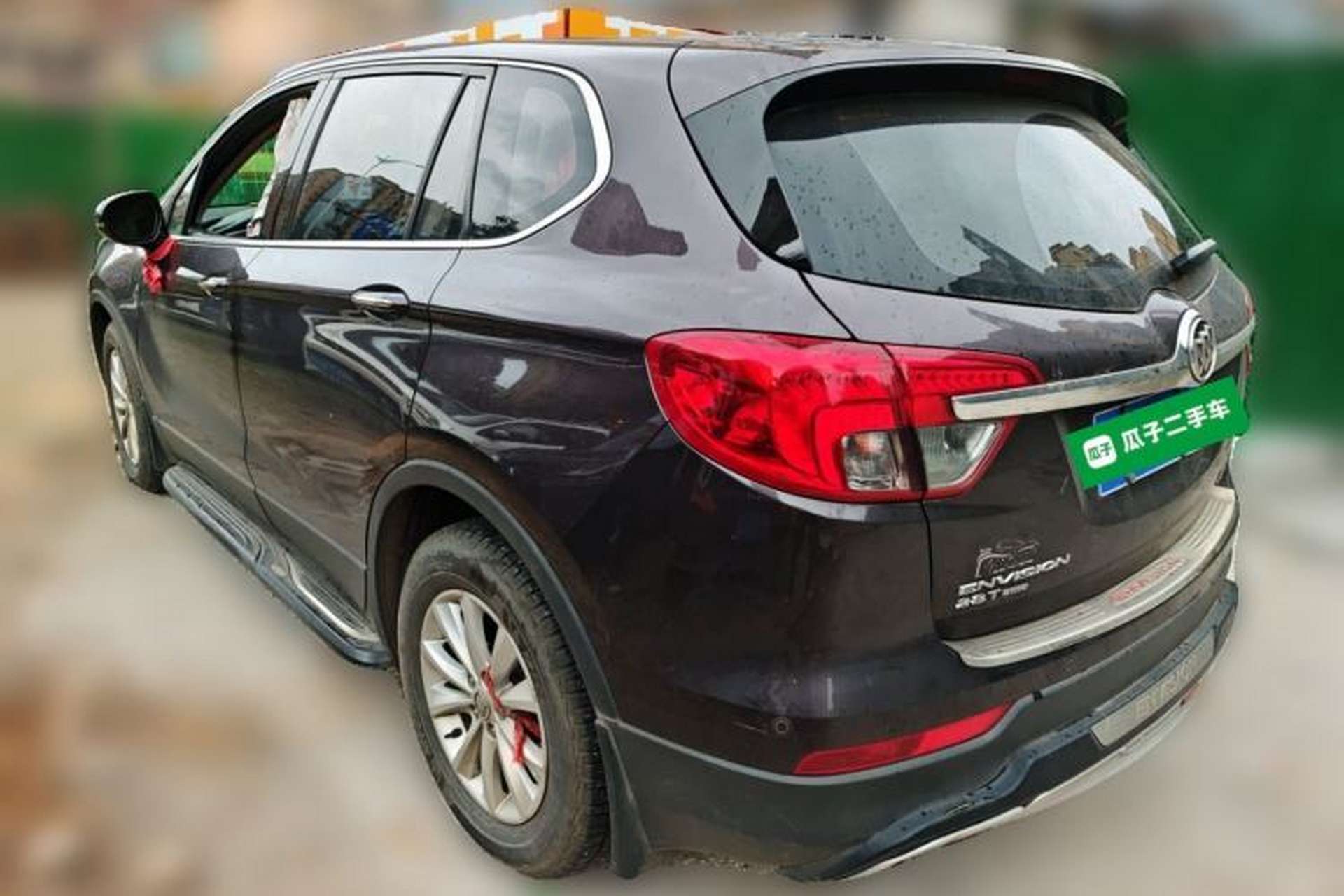 Used Buick Envision 2017 28T Four-Wheel Drive Elite Model Rear Left 45 Deg