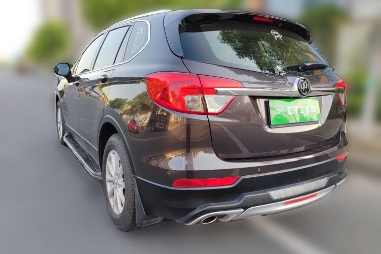 Used Buick Envision 2017 20T Two-Wheel Drive Elite Version Rear Left 45 Deg