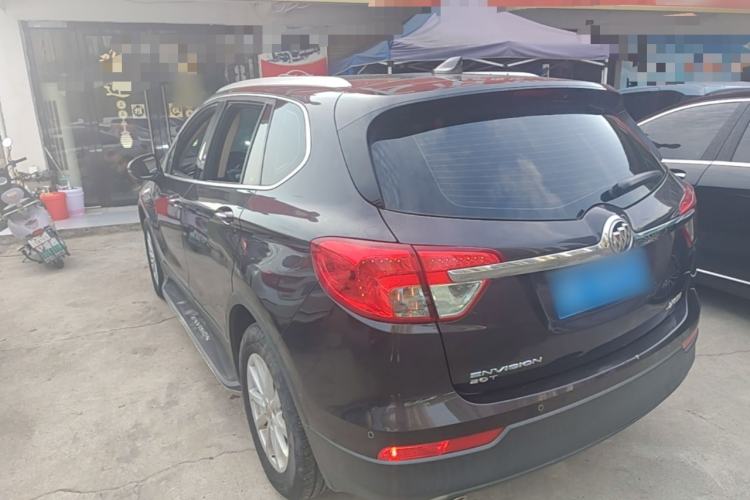 Used Buick Envision 2017 20T Two-Wheel Drive Luxury Model Rear Left 45 Deg